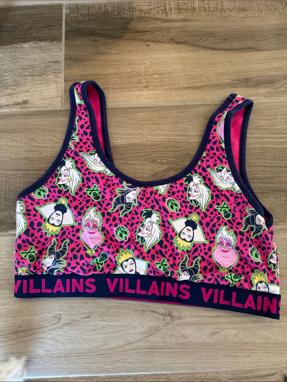 Torrid Disney Villian 2X lounge bra